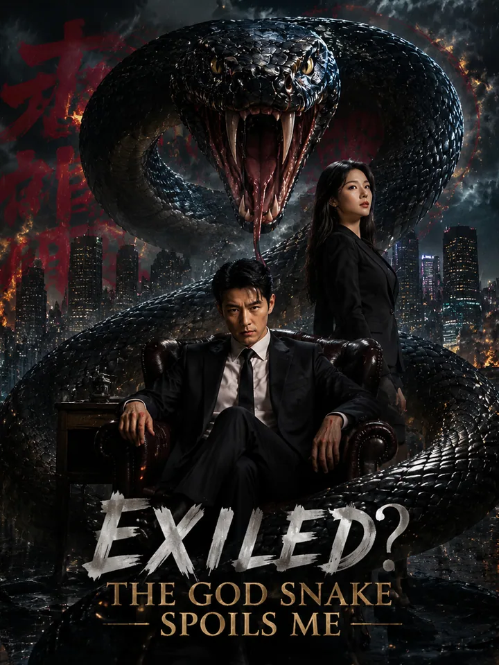 Exiled? The God Snake Spoils Me cover from reference catalogue