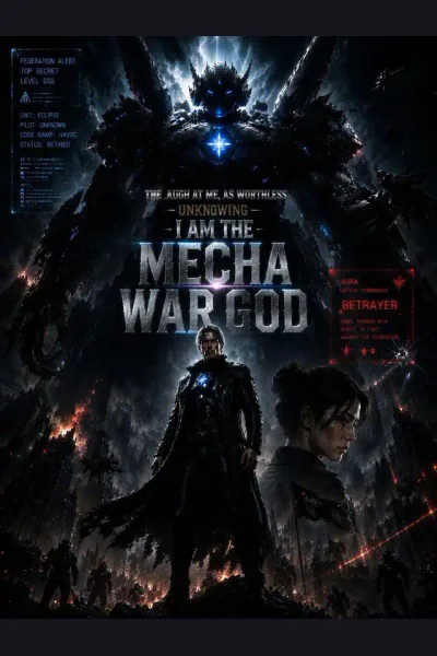They laugh,As worthless,Unknowing I am THE MECHA GOD cover from reference catalogue