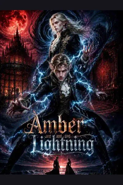 Amber and Lightning cover from reference catalogue