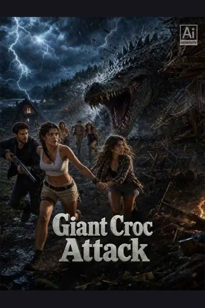 Giant Croc Attack cover from reference catalogue
