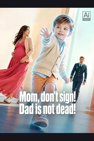 Mom, don't sign! Dad is not dead! cover from reference catalogue
