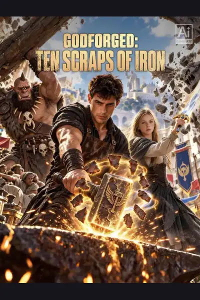 GODFORGED: TEN SCRAPS OF IRON cover from reference catalogue