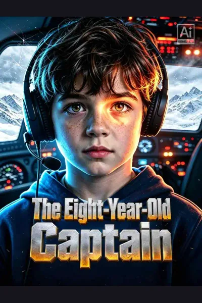 The Eight-Year-Old Captain cover from reference catalogue