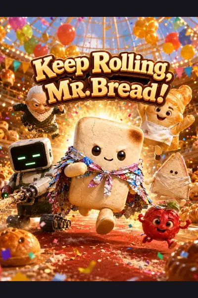 Keep Rolling, Mr. Bread! cover from reference catalogue