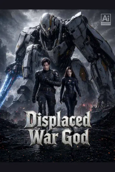 Displaced War God cover from reference catalogue