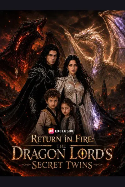 Return in Fire: The Dragon Lord’s Secret Twins cover from reference catalogue