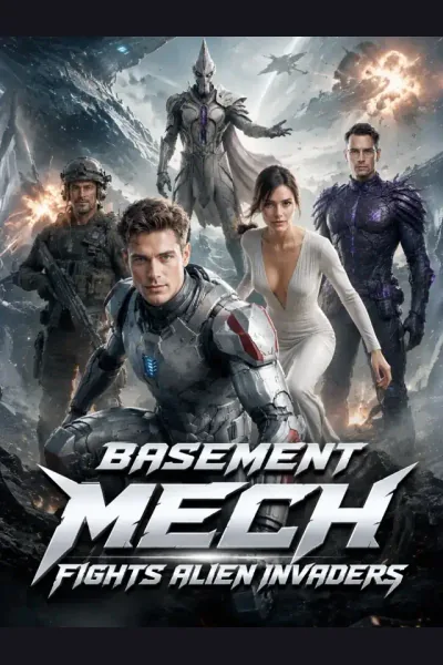 Basement Mech Fights Alien Invaders cover from reference catalogue