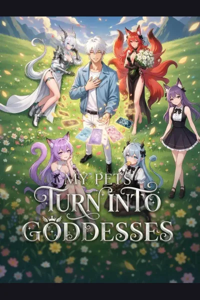 My Pets Turn Into Goddesses cover from reference catalogue