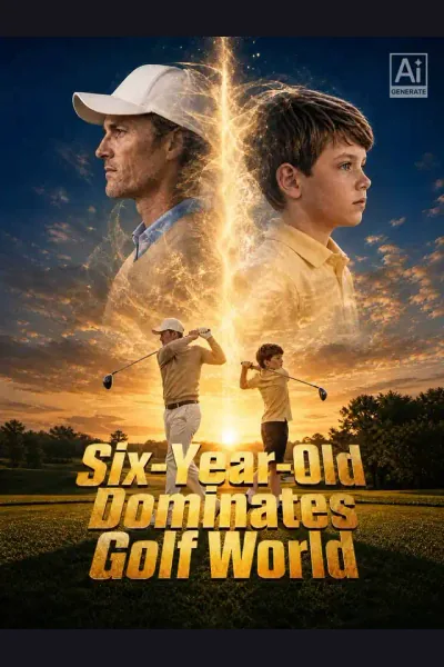 Six-Year-Old Dominates Golf World cover from reference catalogue