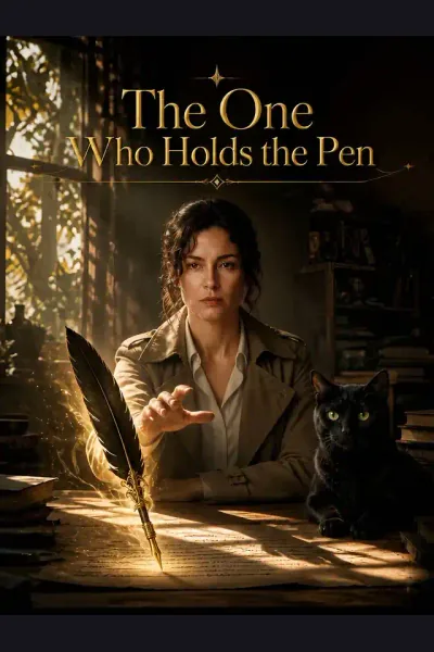 The One Who Holds the Pen cover from reference catalogue