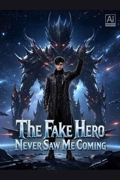 The Fake Hero Never Saw Me Coming cover from reference catalogue