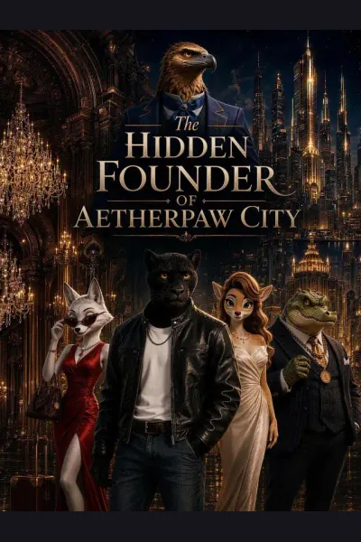 The Hidden Founder of Aetherpaw City cover from reference catalogue