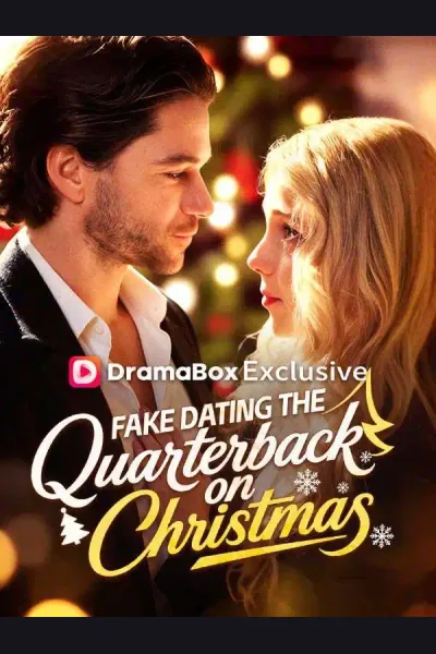 Fake Dating The Quarterback on Christmas cover from reference catalogue