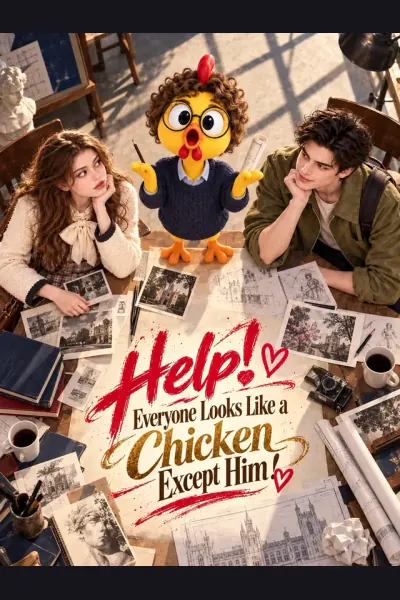 Help! Everyone Looks Like a Chicken Except Him! cover from reference catalogue