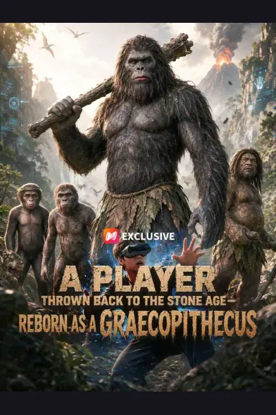 A player thrown back to the Stone Age—reborn as a Graecopithecus cover from reference catalogue