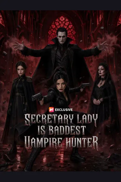 Secretary Lady is Baddest Vampire Hunter cover from reference catalogue