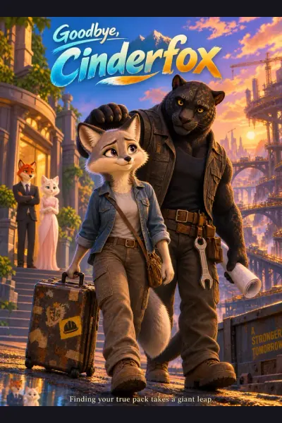 Goodbye, Cinderfox cover from reference catalogue