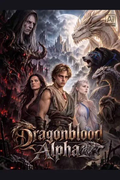 Dragonblood Alpha cover from reference catalogue