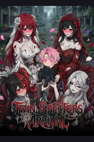 Twin Specters' Arrival cover from reference catalogue