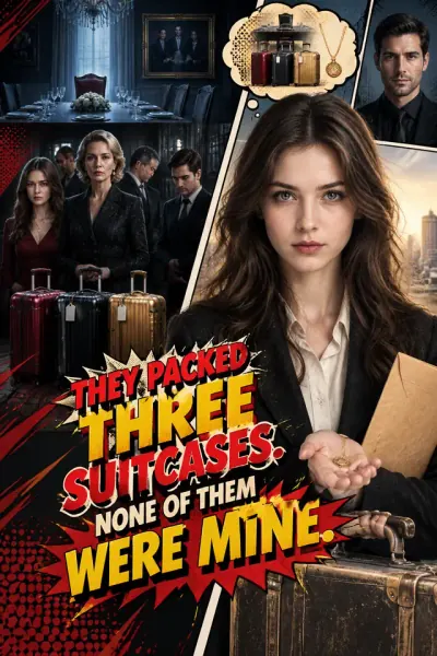 THEY PACKED THREE SUITCASES. NONE OF THEM WERE MINE cover from reference catalogue