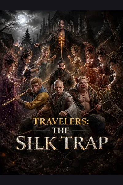 Travelers: The Silk Trap cover from reference catalogue