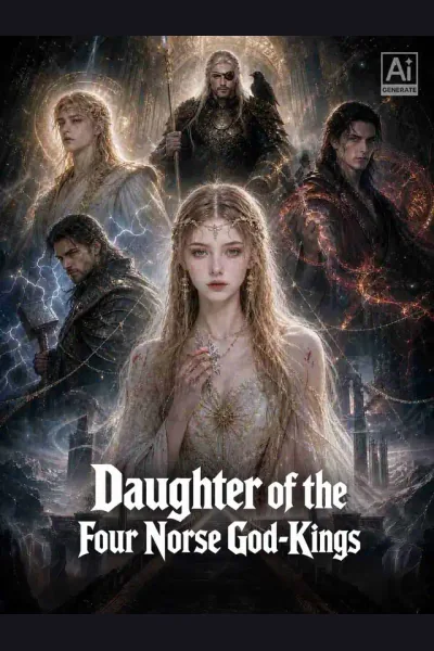 Daughter of the Four Norse God-Kings cover from reference catalogue