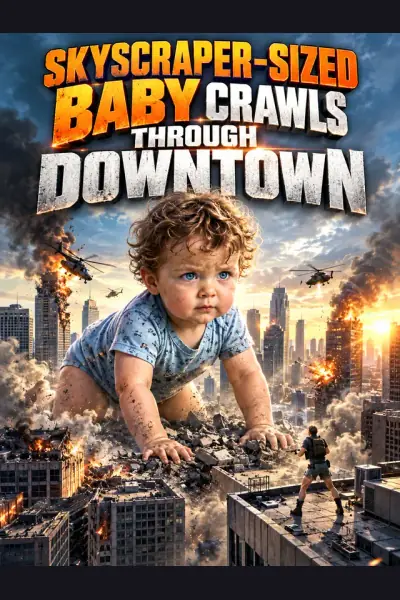 Skyscraper-Sized Baby Crawls Through Downtown cover from reference catalogue