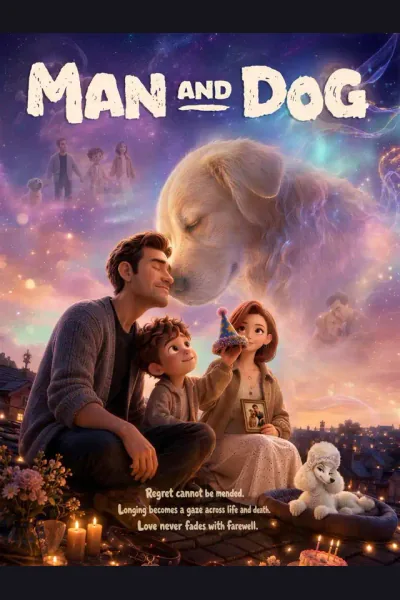 Man and Dog cover from reference catalogue