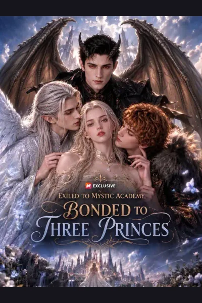 Exiled to Mystic Academy, Bonded to Three Princes cover from reference catalogue