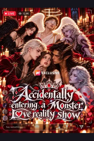 Accidentally entering a monster love reality show cover from reference catalogue
