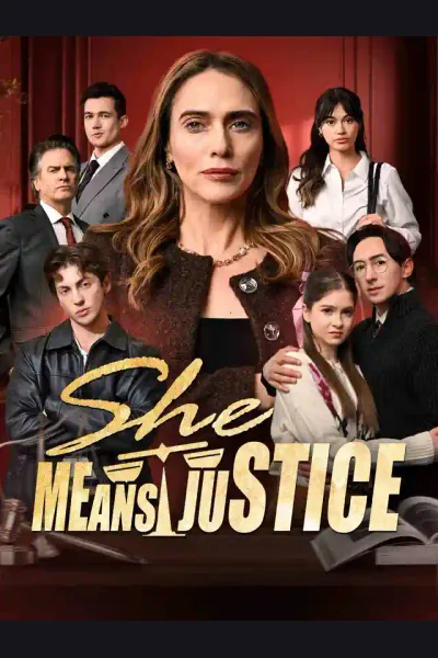 She Means Justice cover from reference catalogue