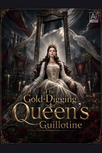 The Gold-Digging Queen's Guillotine cover from reference catalogue