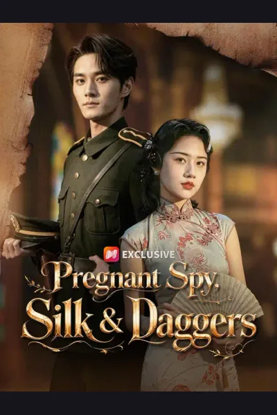 Pregnant Spy, Silk & Daggers cover from reference catalogue
