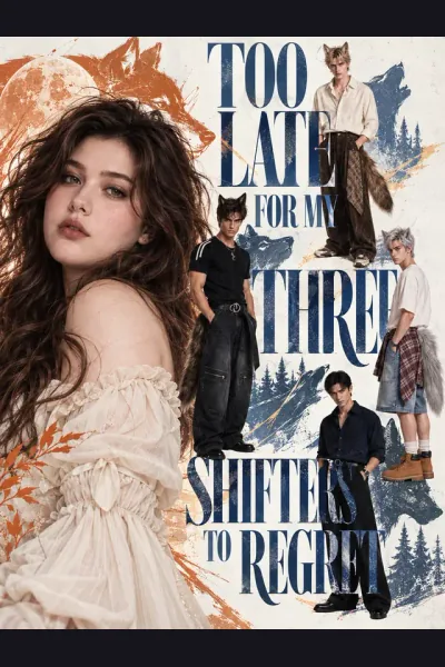 Too Late for My Three Shifters to Regret cover from reference catalogue