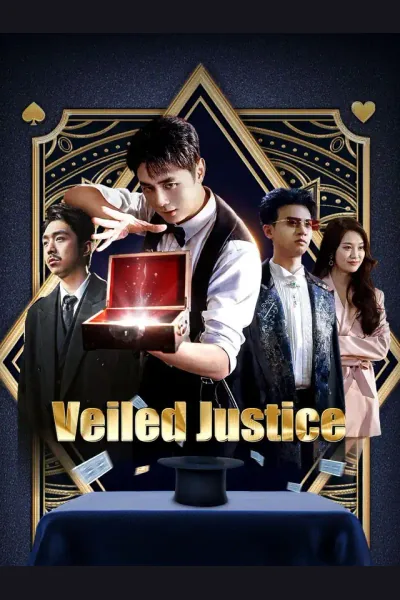 Veiled Justice cover from reference catalogue