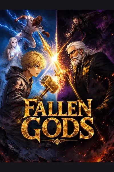 Fallen Gods cover from reference catalogue