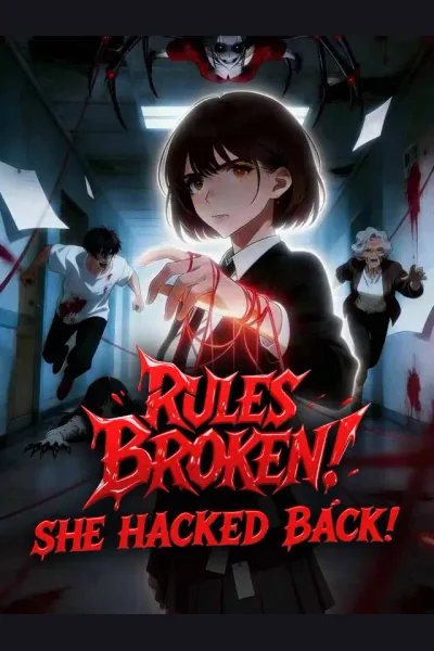 Rules Broken! She Hacked Back! cover from reference catalogue