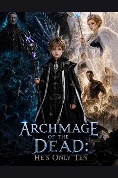 Archmage of the Dead: He's Only Ten cover from reference catalogue