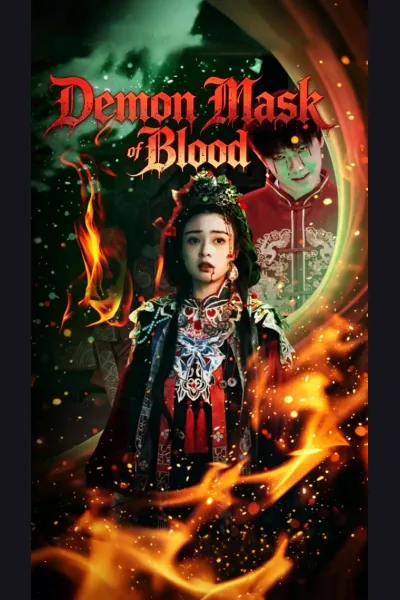 Demon Mask of Blood cover from reference catalogue
