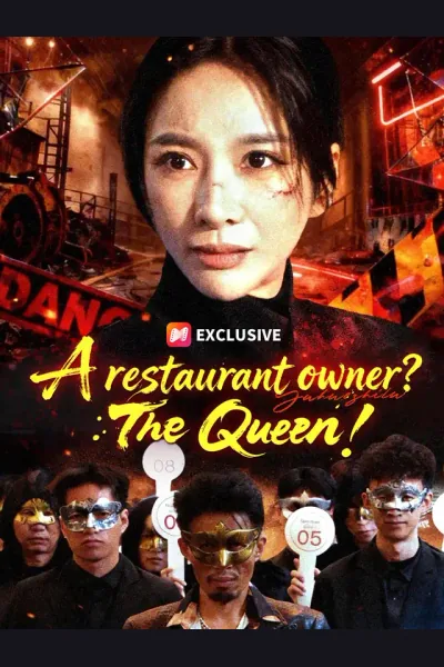 A restaurant owner? The queen! cover from reference catalogue